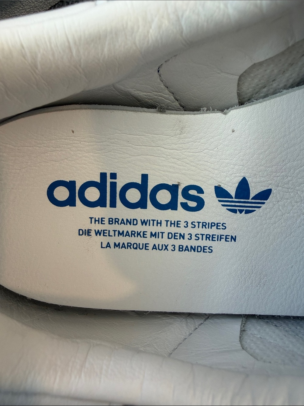 Adidas Gazelle 85 Royal Blue White Men’s Size 8.5 - Picture 5 of 8